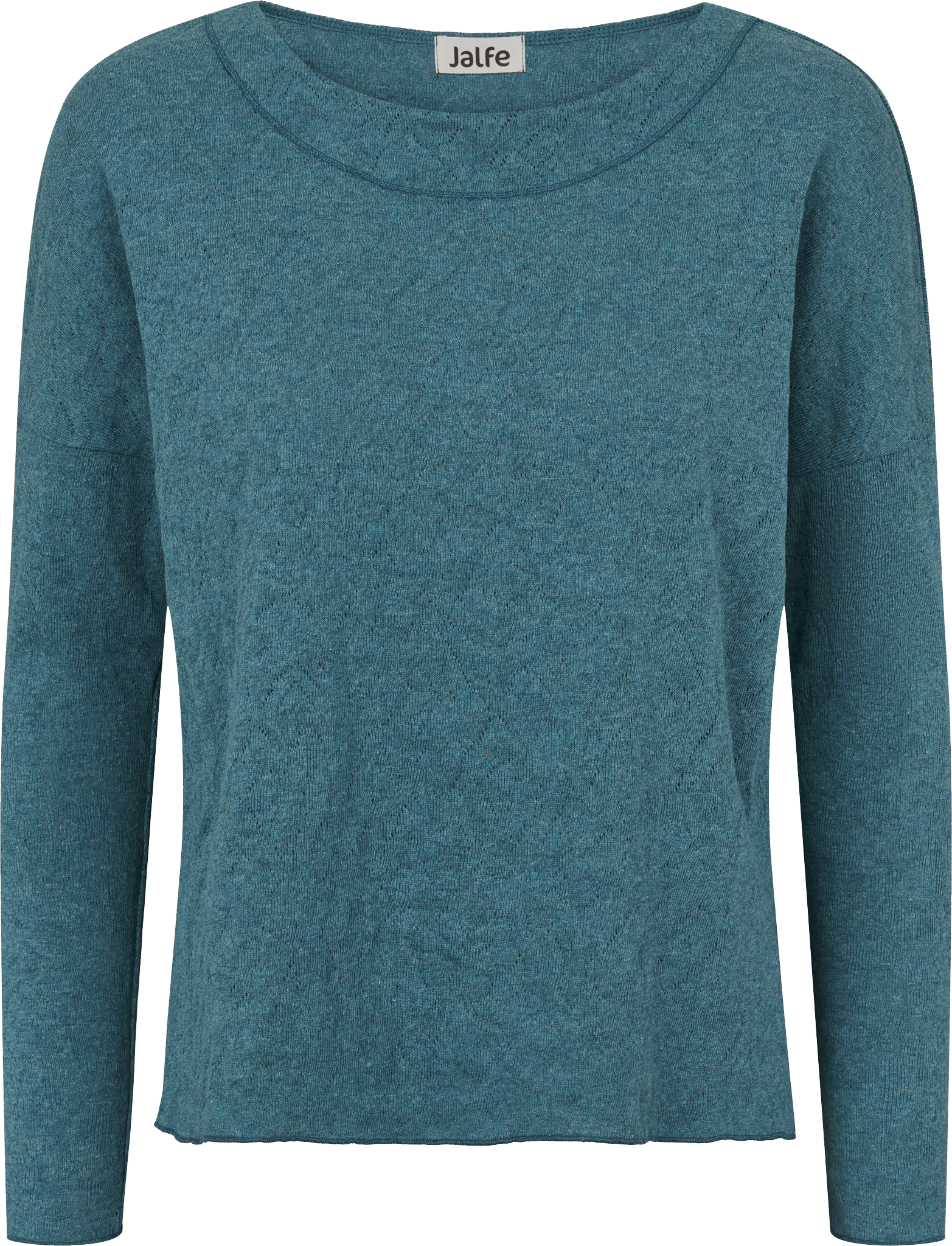 Oversize pullover jacquard organic cotton